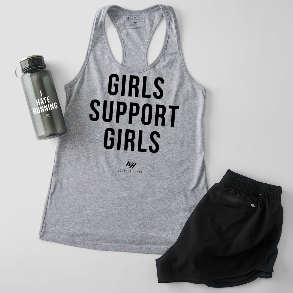 Girls Support Girls Racerback Tank Top - Women's