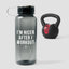 I'm Nicer After I Workout - 33.8 oz Water Bottle