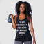 I’m Not Swearing I’m Just Using My Workout Words Racerback Tank Top - Women's