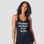 Personally Victimized By My Trainer Racerback Tank Top - Women's