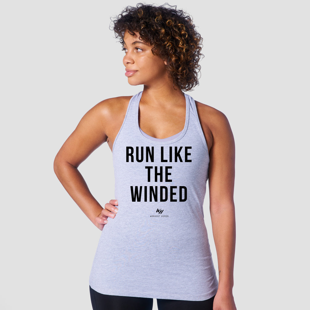 Run Like The Winded Racerback Tank Top - Women's
